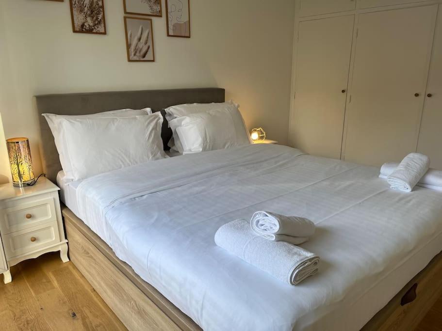 Superbe Appartement Avec Belle Vue Jardin ปารีส ภายนอก รูปภาพ